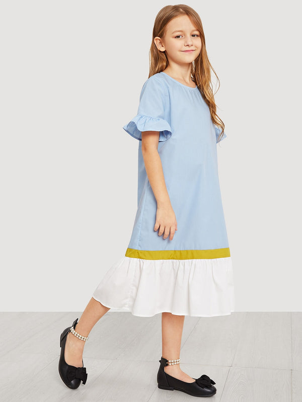 Twirl Tale Blue Frock