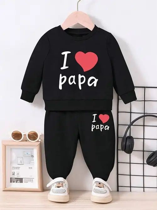 I love Papa Winter Tracksuit