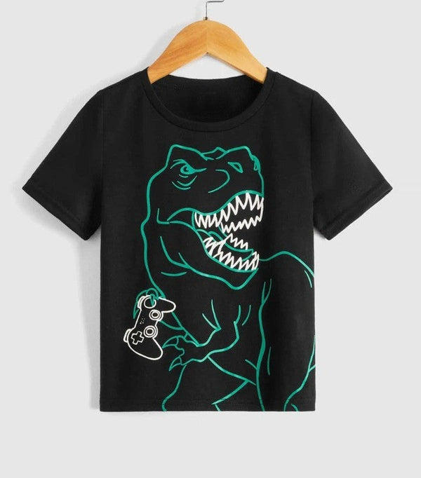 Green Din Printed T shirt