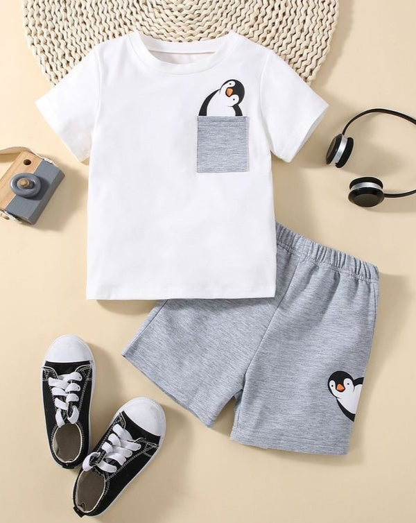 Penguin printed Summer Nicker Shirt