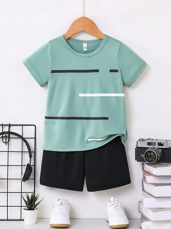 Mint Lines Summer Nicker Shirt