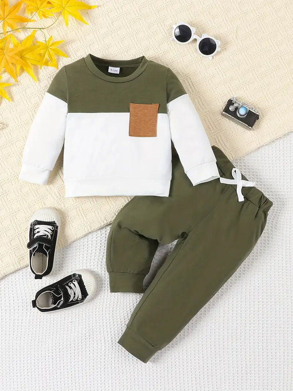 Pocket Panel Winter Tracksuit