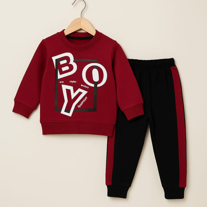 Square Boy Winter Tracksuit