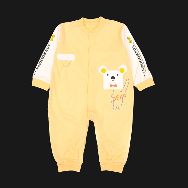 Fashion Boy Yellow Romper