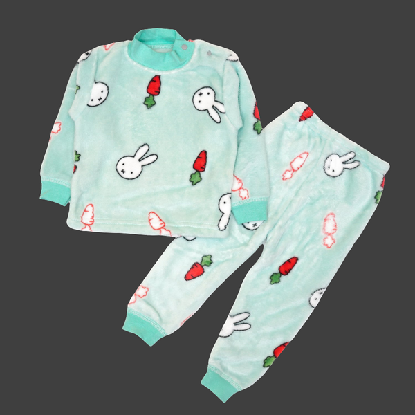 Veggies Rabbit Round Neck 2 Piece Set