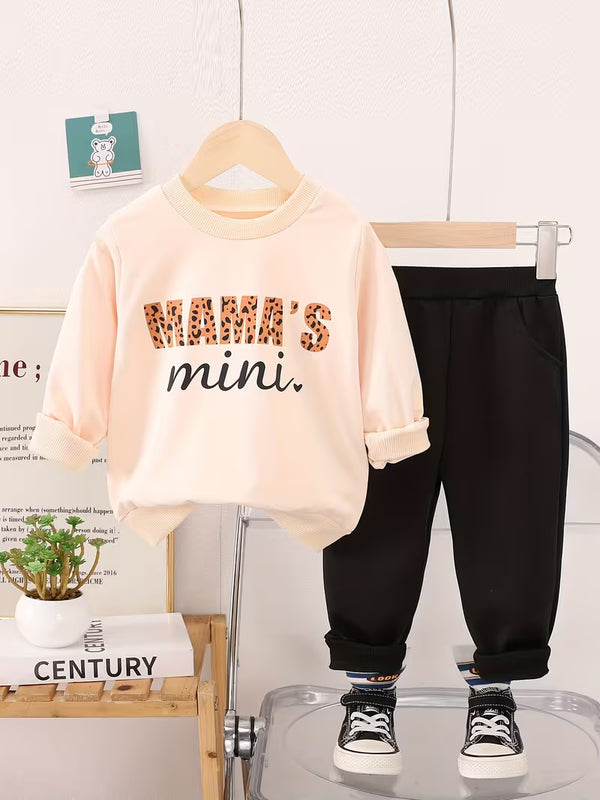 Mamas Mini Print Winter Tracksuit