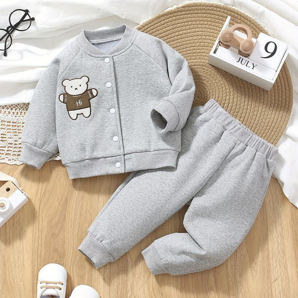 Hi Bear Buttons Down Winter Tracksuit