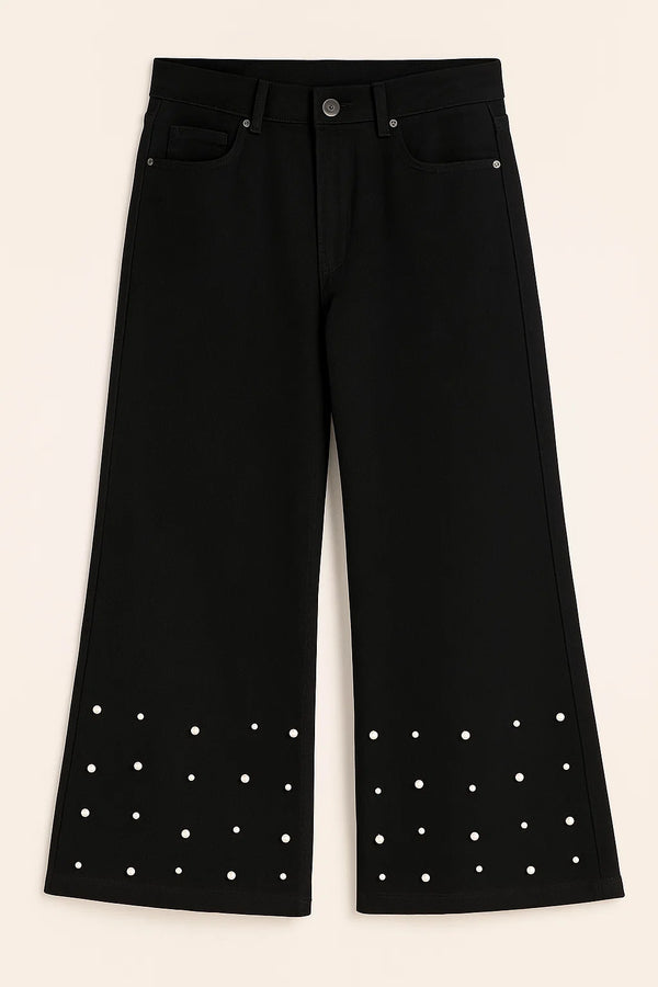 Bottom Pearls Denim Pant