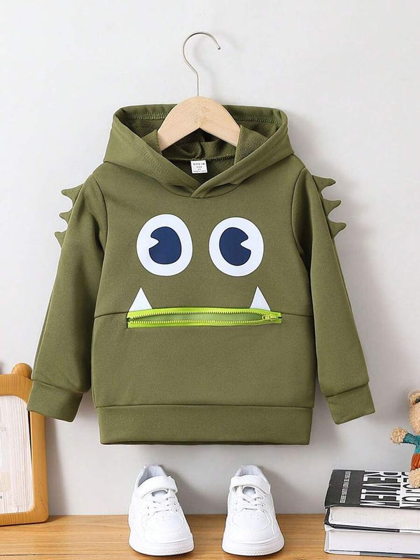 Crocodile Hoodie Winter Shirt