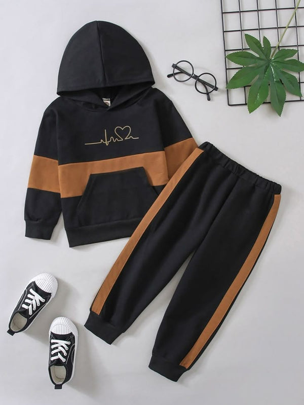 Heartbeat Hoodie Winter Tracksuit
