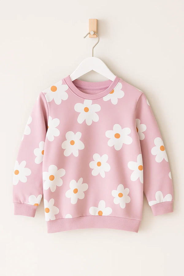 Allover Daisy Pink Winter Shirt