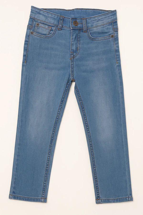 Basic Blue Denim Pant 302