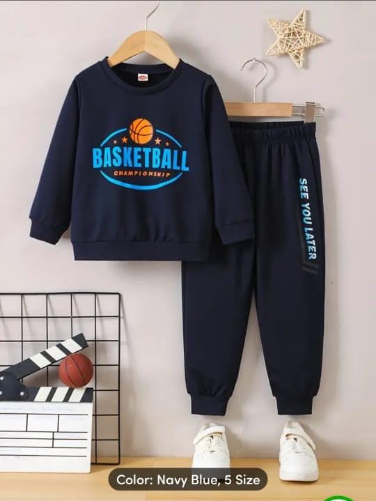 Basketball Navy Winter Tracksuit