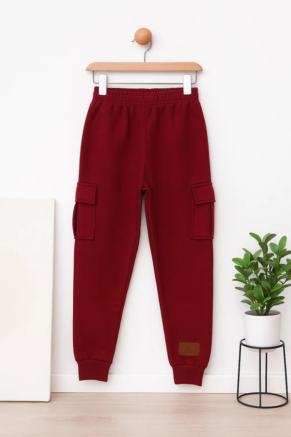 Red Pocket Trouser