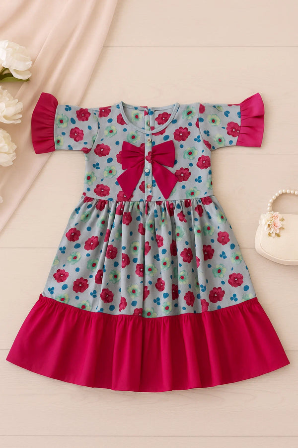 Shocking Tie Frock