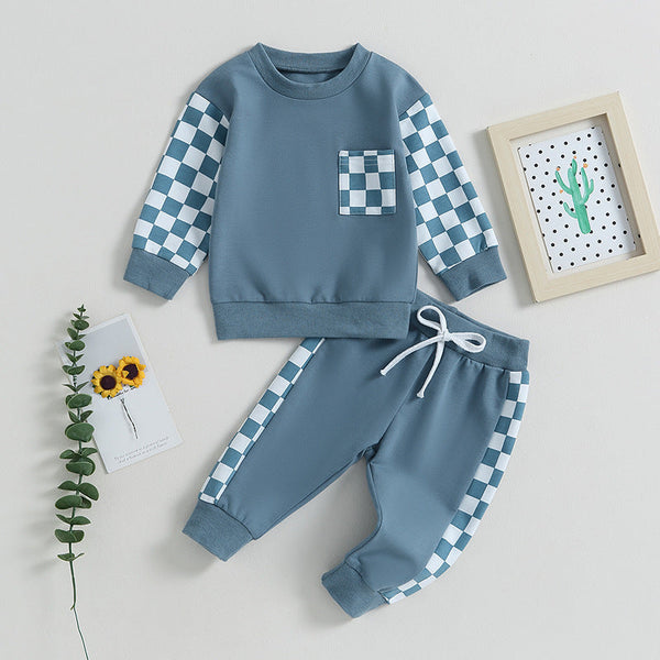 grey winter tracksuit for boys