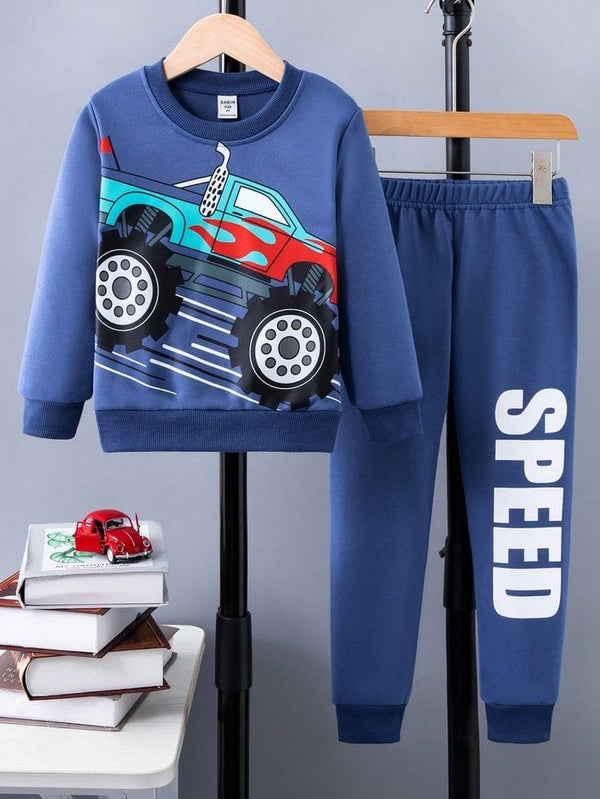 Speed Car Winter Tracksuit