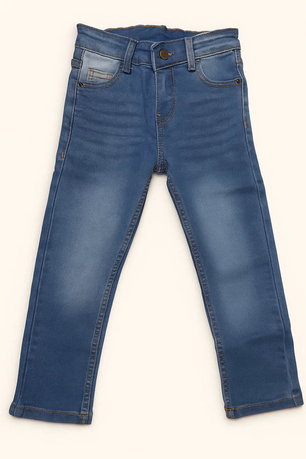 Basic Blue Denim Pant 303