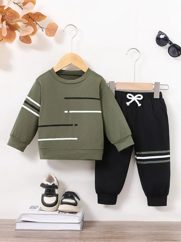 Green Lines Winter Tracksuit