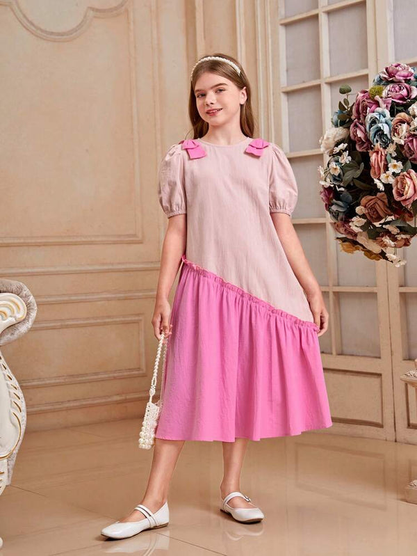 Trapezoid Panel Frock