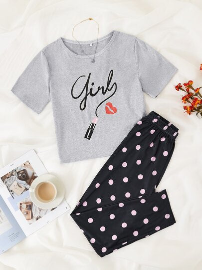 Lips Summer Nicker & Shirt